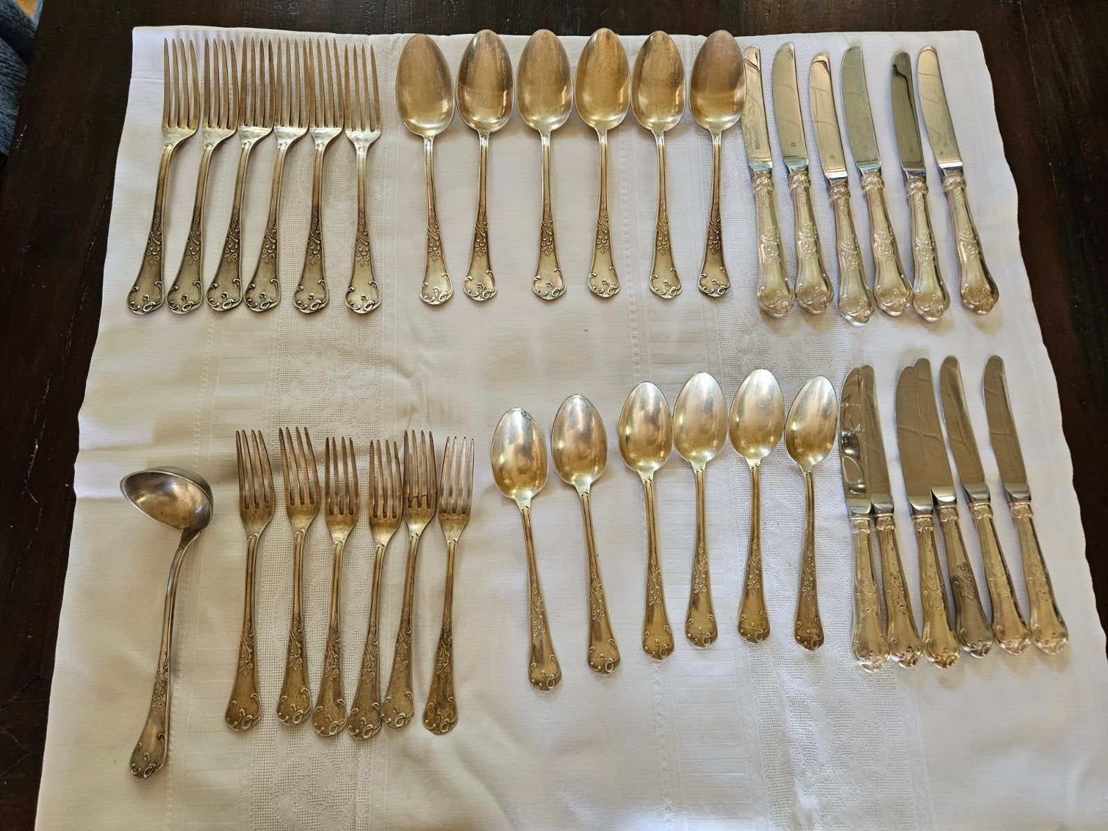 Complete verzilverde bestekset WMF voor 6 personen, Ophalen of Verzenden