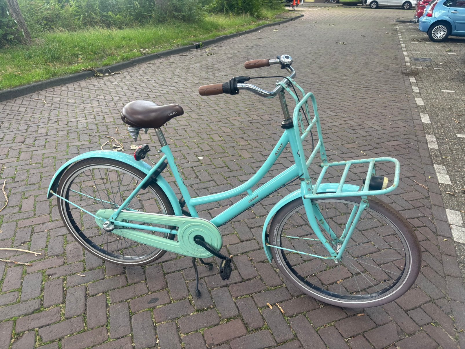 Aldo damesfiets Meisjesfiets 26 inch banden 3 versnellingen, Gebruikt, Versnellingen, 50 tot 53 cm, Ophalen