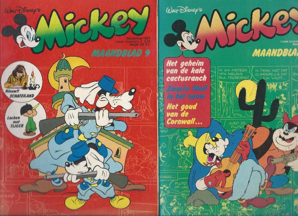 Mickey., Eén stripboek, Ophalen of Verzenden, Gelezen