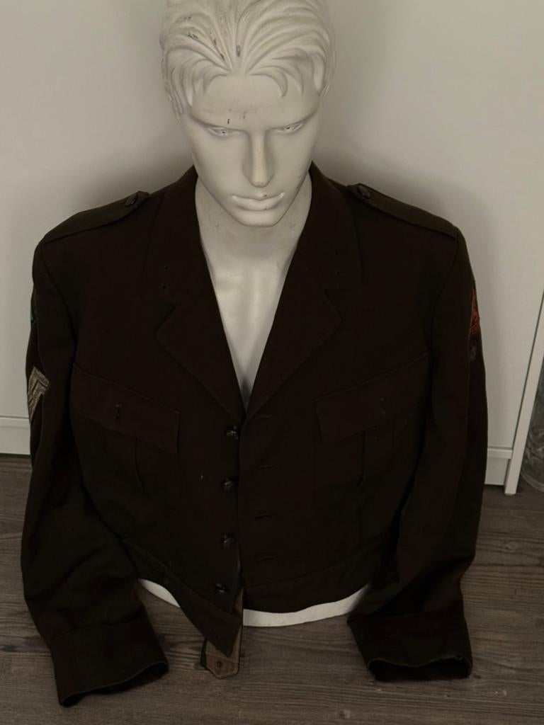 Torso paspop, Ophalen, Landmacht, Nederland, Embleem of Badge