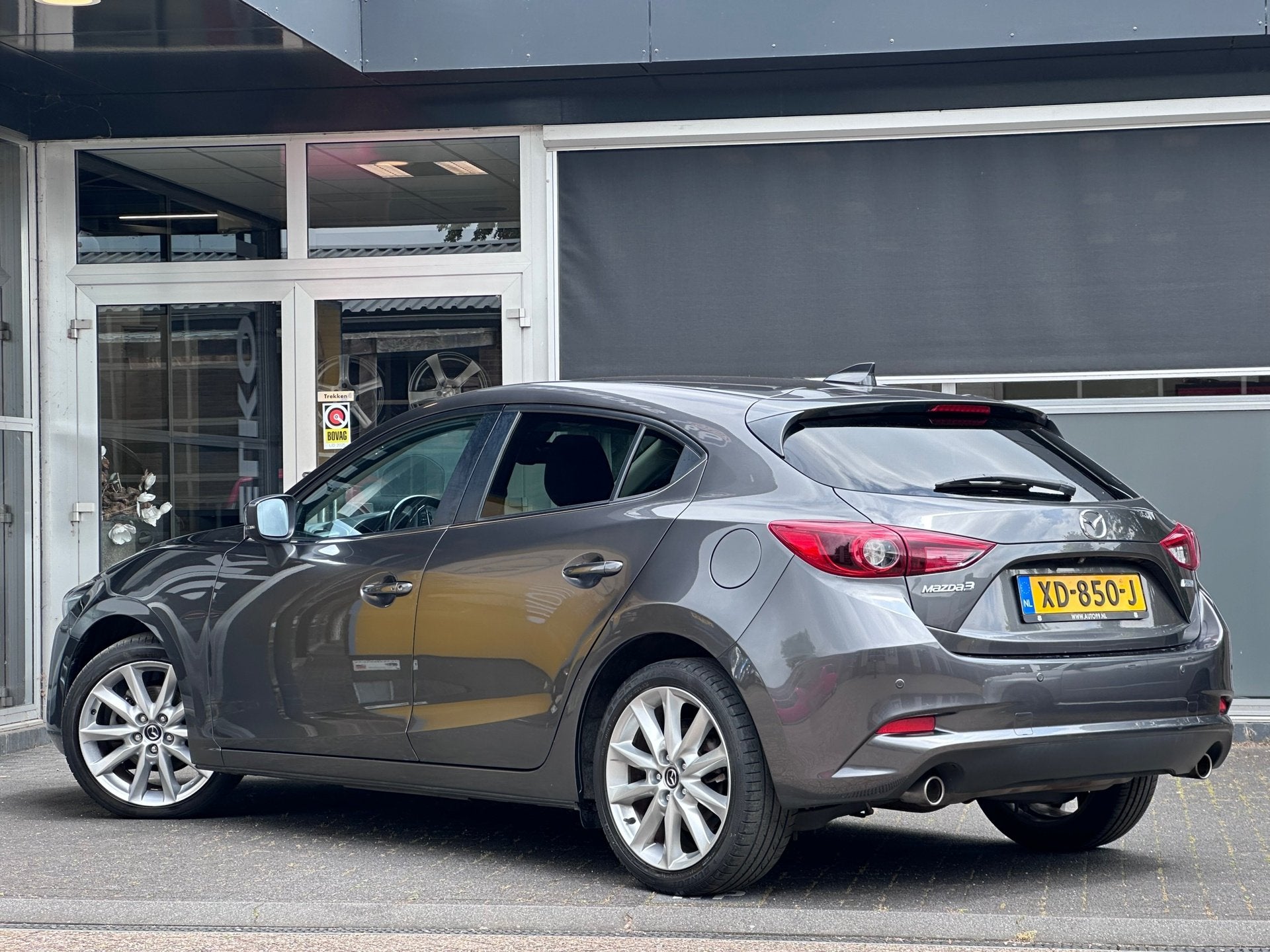Mazda 3 2.0 SkyActiv-G 165 GT-M ACC / LANE / BOSE / CLIMA /, Auto's, 1998 cc, Gebruikt, 4 cilinders, Leder