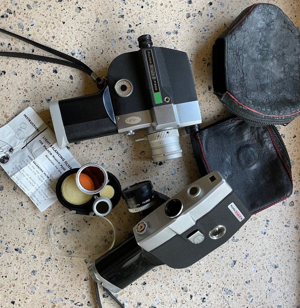 Fujica filmcamera's (2 stuks) en accessoires, Ophalen of Verzenden
