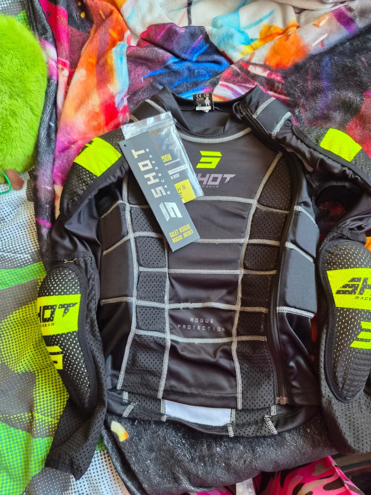 Shot Race Gear Rogue Kinder Body Armor Vest L, Ophalen of Verzenden, Nieuw met kaartje, Kinderen, SHOT Race Gear