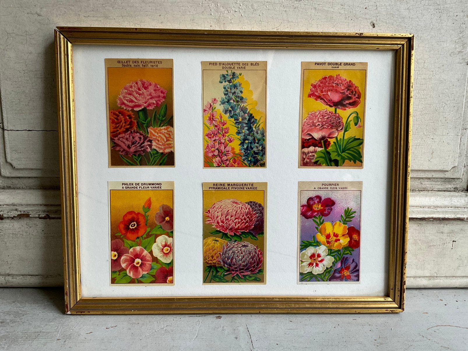 Sale 6 kleine chromolithografie *tres belle*, Verzenden