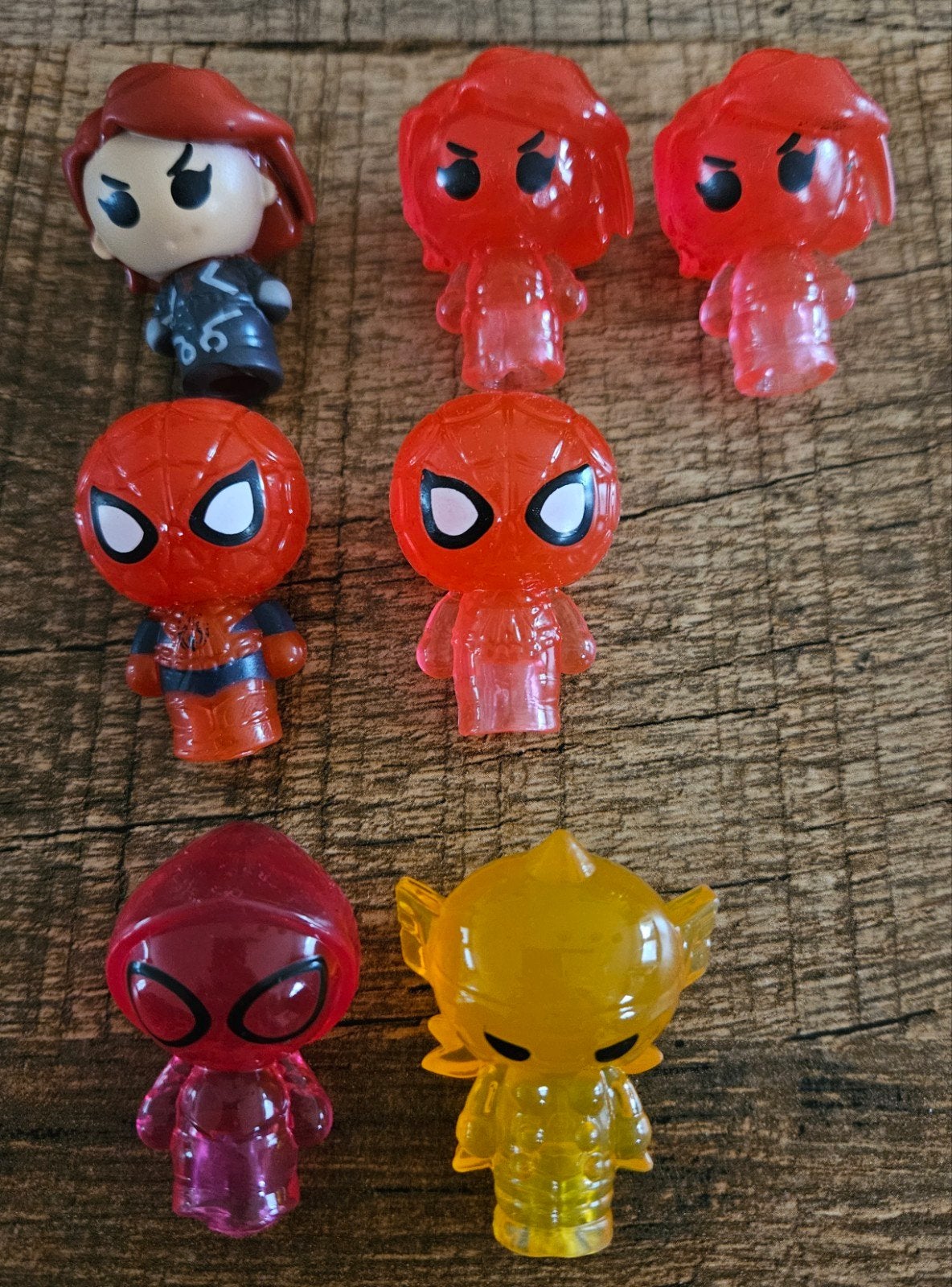 SUPERHELDEN POPPETJES, Ophalen of Verzenden, Zo goed als nieuw