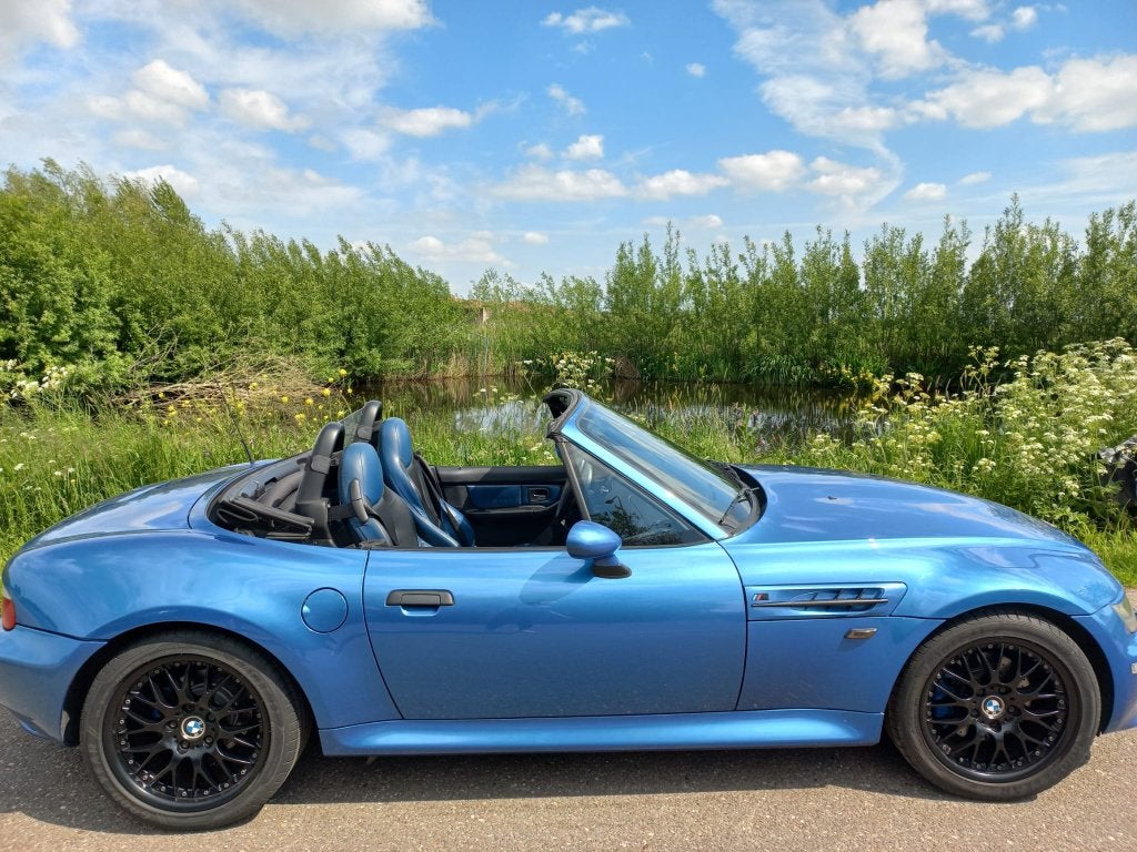 BMW Z3 3.0! Roadster AUT 2001 Blauw, Automaat, Stoelverwarming, Blauw, 75 €/maand