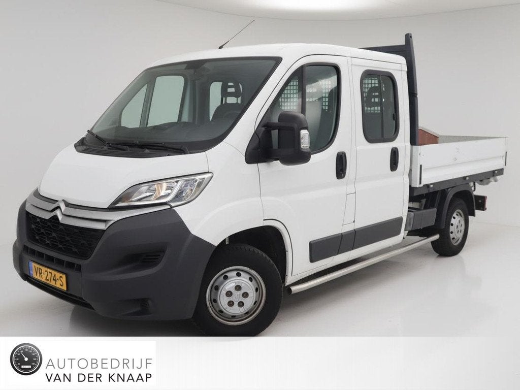 Citroen Jumper 33 2.2 HDI L2H2 Economy DC | Elek.ramen | 7-P, Auto's, Bestelauto's, Voorwielaandrijving, Euro 5, Stof, Gebruikt