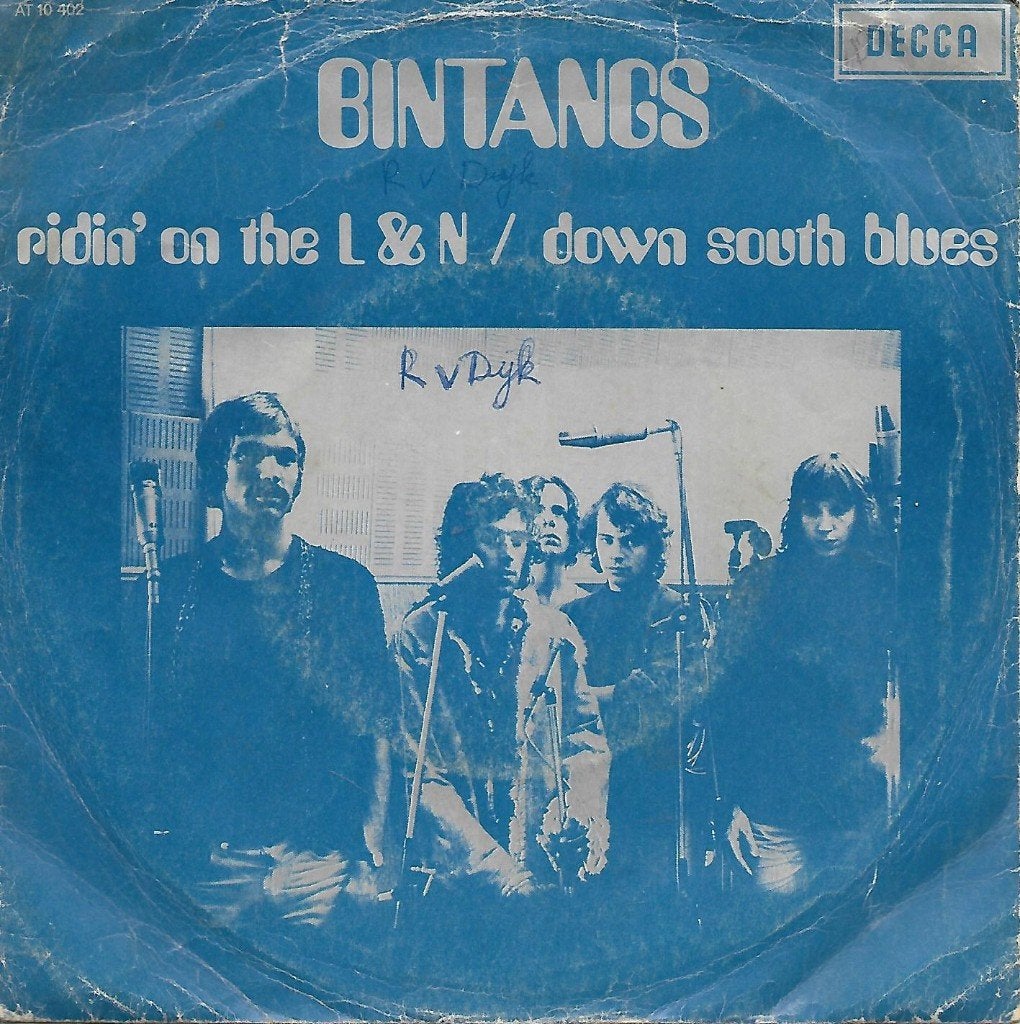 Bintangs - Ridin ` on the L & N, Cd's en Dvd's, Vinyl Singles, Ophalen of Verzenden, Gebruikt, 7 inch, Pop