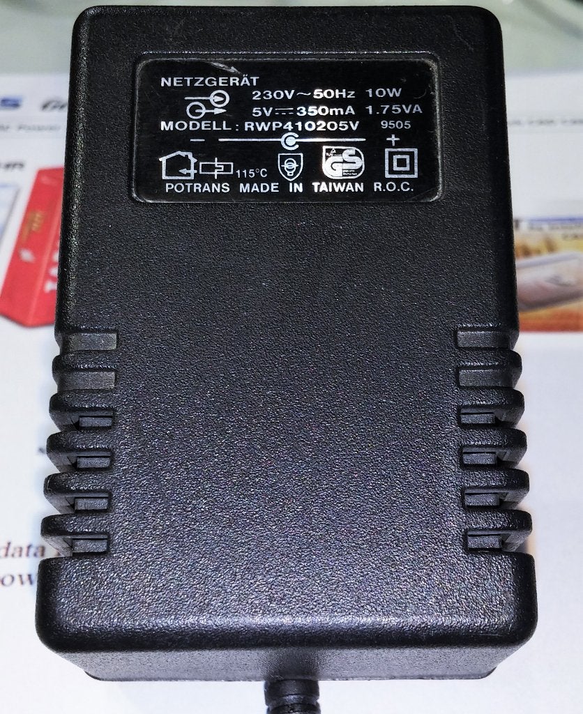 Potrans RWP410205V Adapter 5V 0.3A 0.5A Lader Oplader Linear, Ophalen of Verzenden, Nieuw