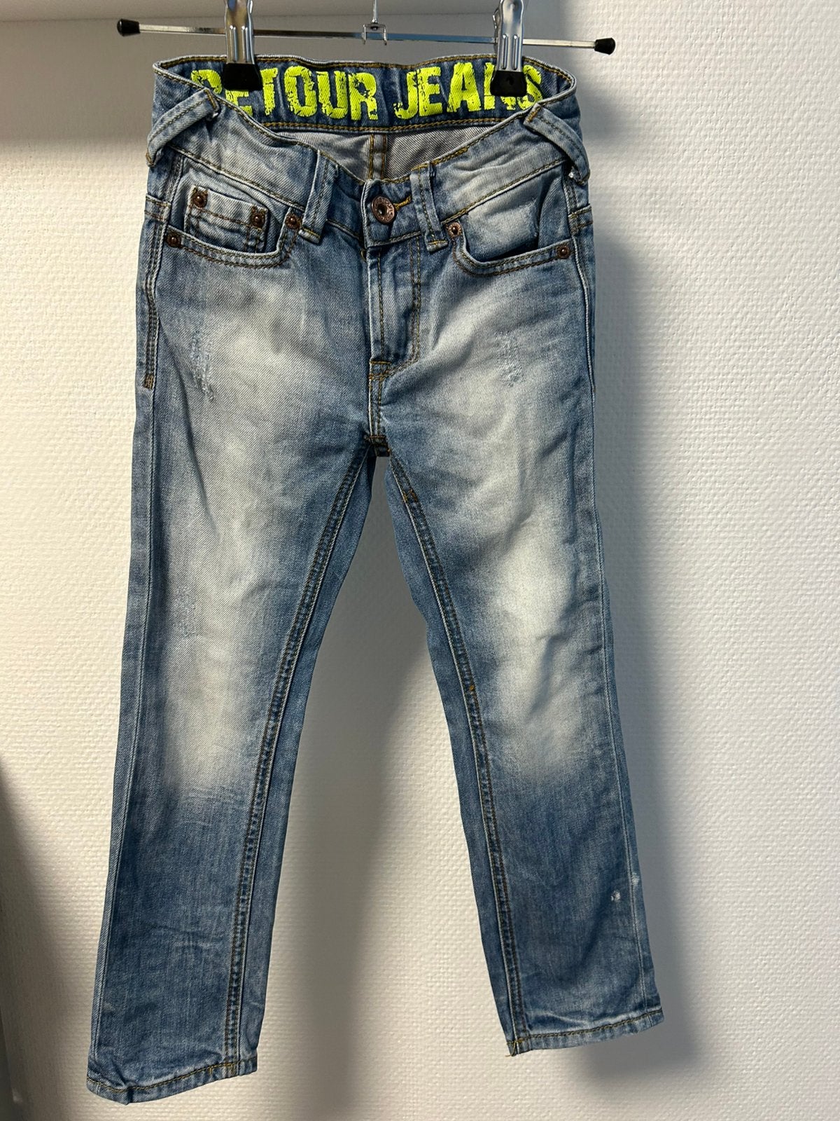 Retour spijkerbroek maat 6 - 116, Broek, Ophalen of Verzenden, Zo goed als nieuw, Retour Jeans