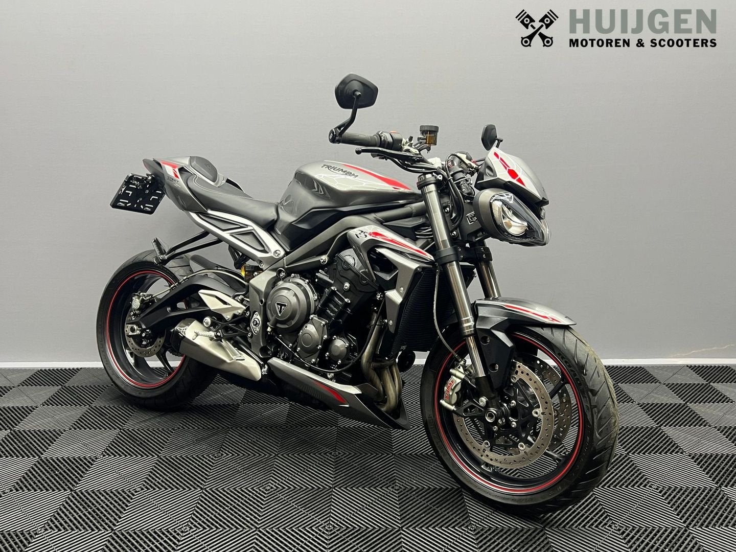Triumph street triple 765 rs (bj 2020), Motorrijbewijs A, Triumph street triple 765 RS, Bedrijf, 765 cc