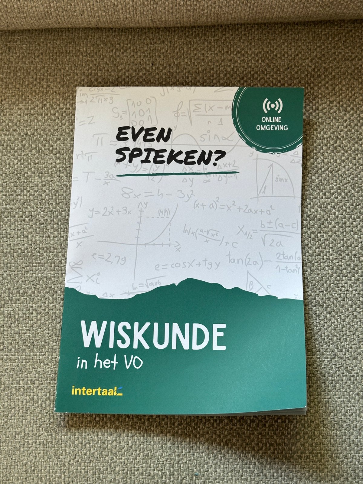 Wiskunde hulp boekje, Boeken, Ophalen of Verzenden, Zo goed als nieuw, Overige uitgevers, Nederlands