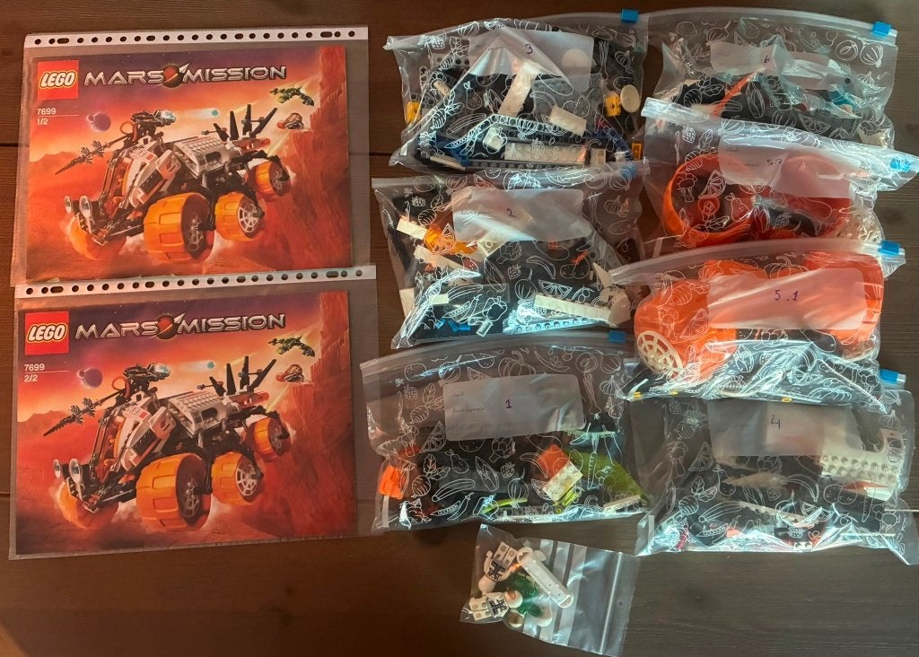 Lego 7699 Mars Mission, Kinderen en Baby's, Speelgoed | Duplo en Lego, Compleet, Lego, Ophalen of Verzenden, Zo goed als nieuw