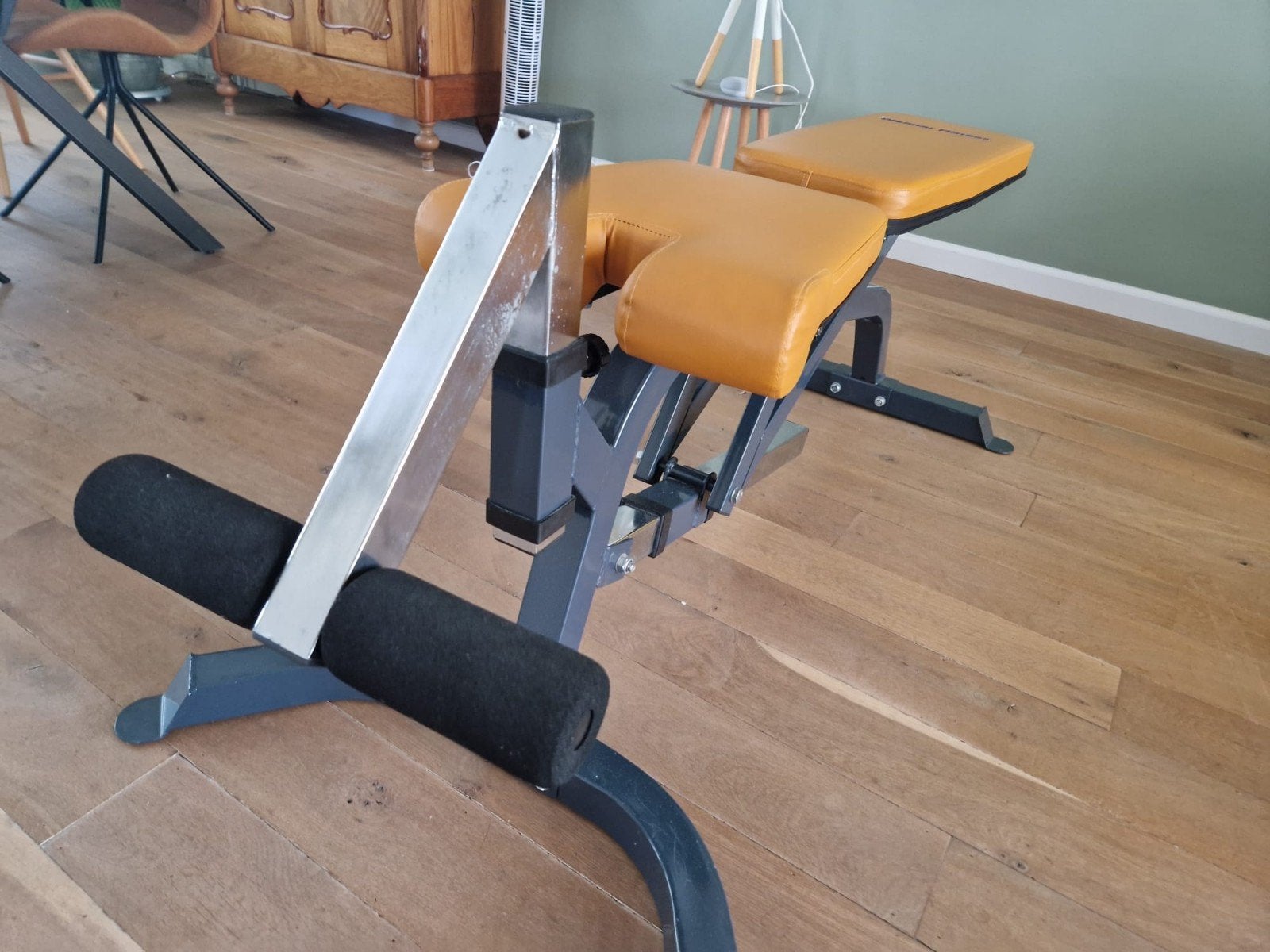 Verstelbaar Sportbankje Weimar Fitness, Ophalen