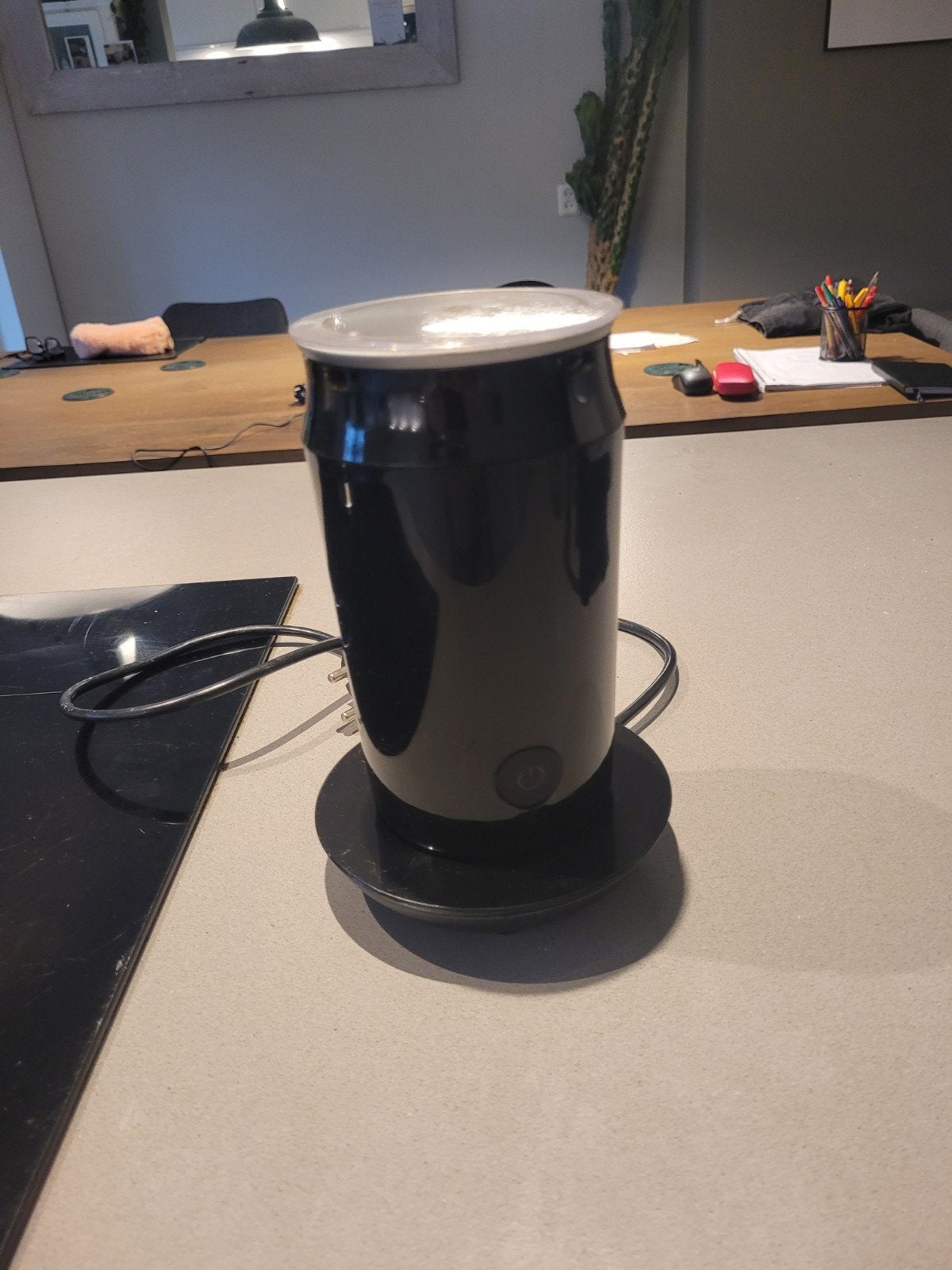 Senseo Elektrische Melkopschuimer - Perfect Schuim voor Koff, Ophalen, Zo goed als nieuw, Elektrische melkopschuimer