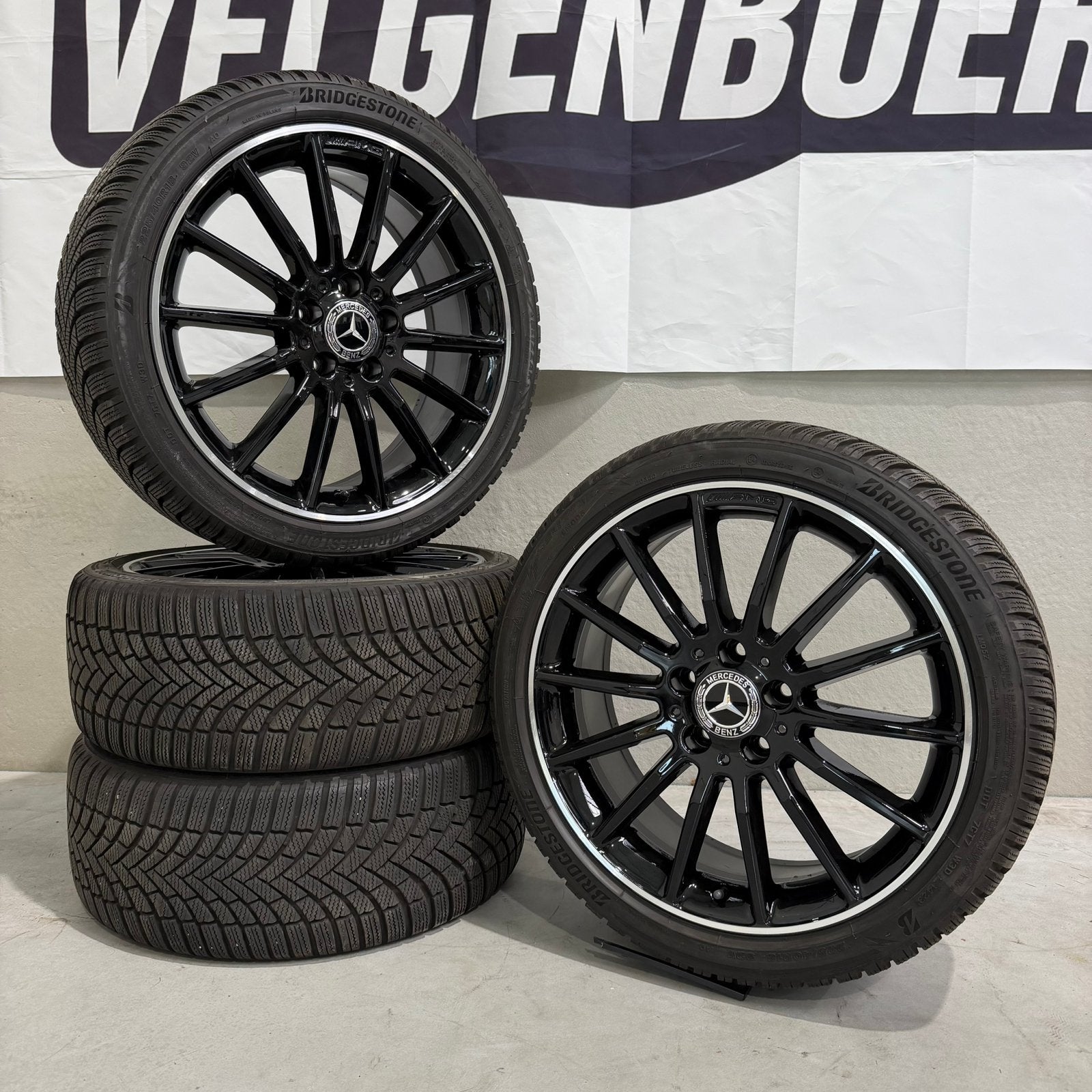 18 inch Origineel Mercedes A  B KLASSE CLA velgen met banden