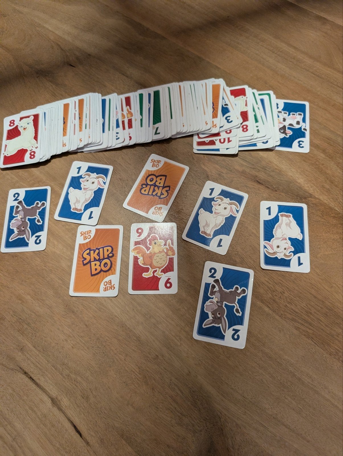 Skip-Bo Junior Kaartspel - Zo goed als nieuw, Hobby en Vrije tijd, Een of twee spelers, Ophalen of Verzenden, Zo goed als nieuw