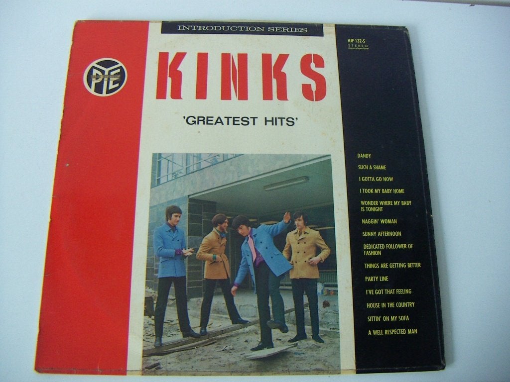 Lp`s. The Kinks, The Seekers, Blood Sweat and Tears, Pearson, Beschermende buitenhoes, LP, Gebruikt, Pop