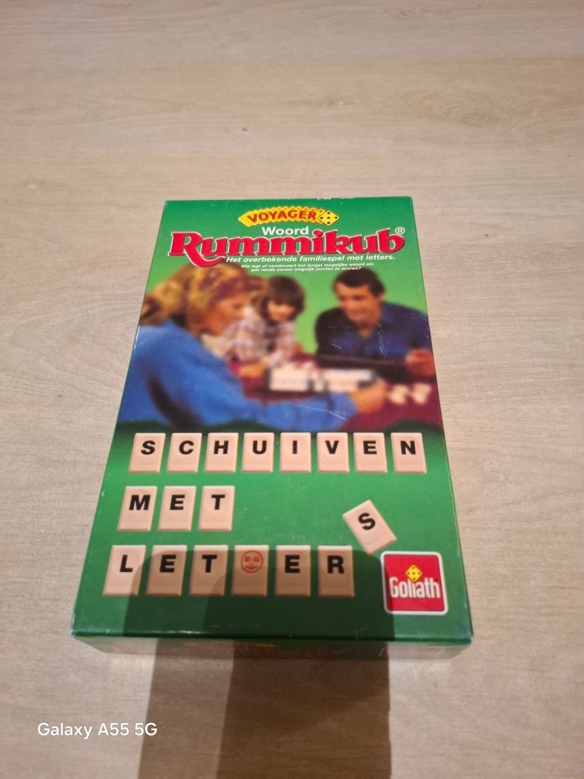 Woord Rummikub - Schijven met letter - Gezelschapsspel, Goliath BV, Gebruikt, Goliath, Ophalen of Verzenden