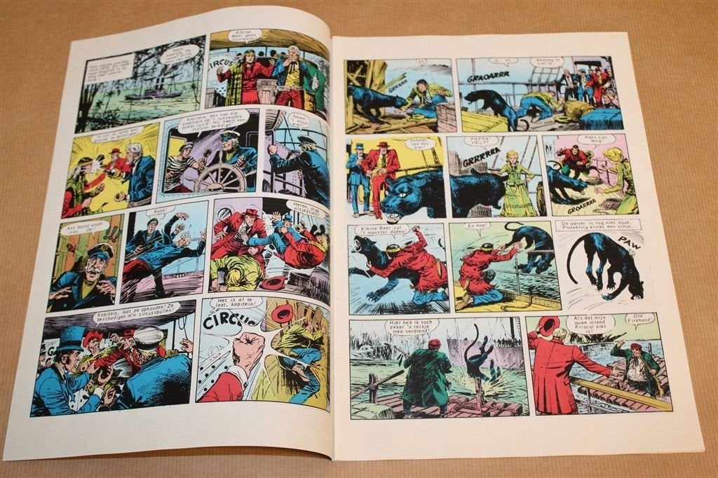 De Schat in het Zilvermeer — Toppers in Strip 1974, Eén stripboek, Ophalen of Verzenden, Gelezen