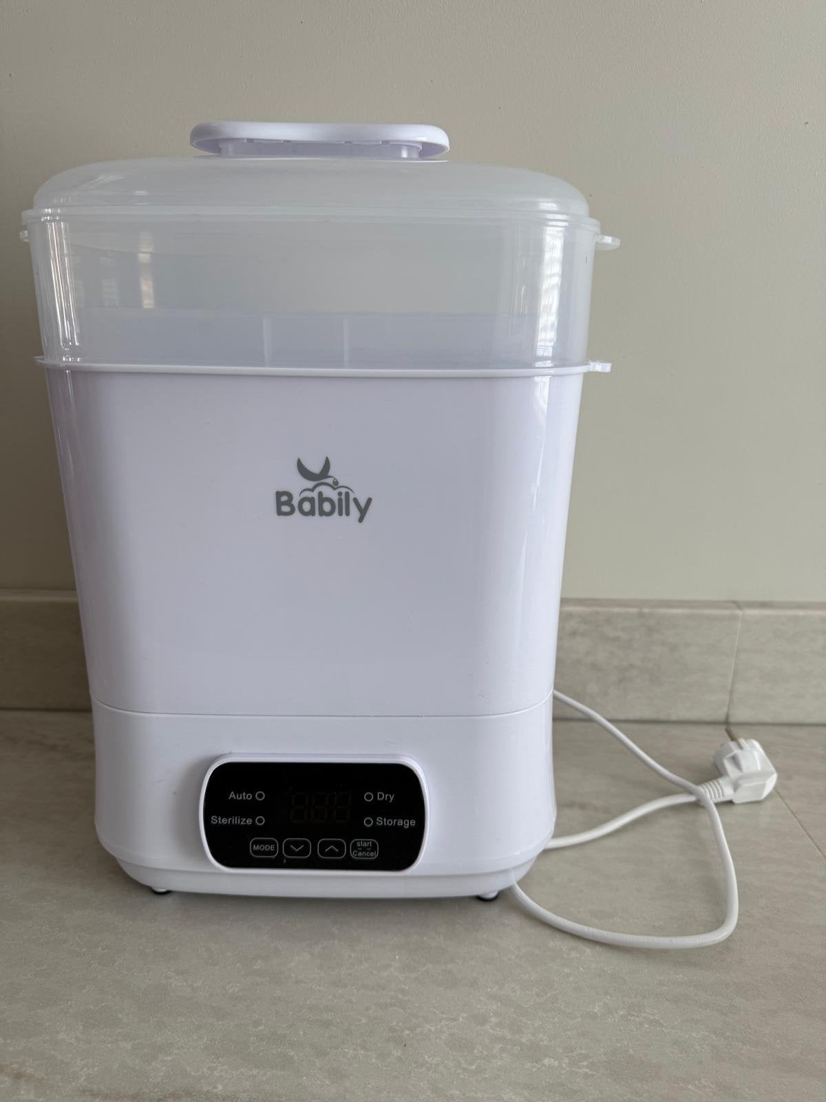 Babily 4-in-1 flessen steralisator en flessendroger, Ophalen, Gebruikt, Sterilisator