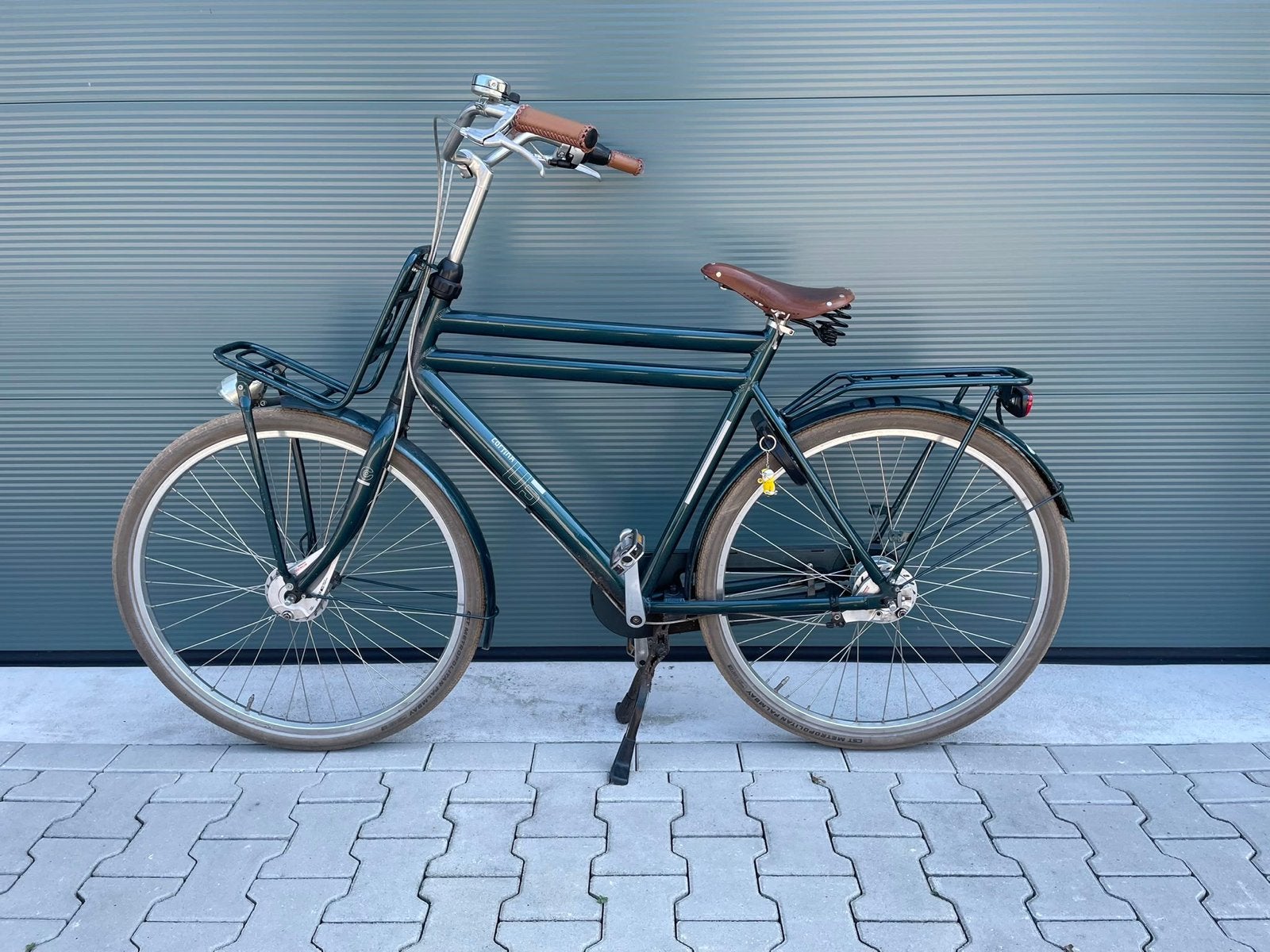 Cortina U5 Transport De Luxe 8V h61 Green schoolfiets, Gebruikt, Velgrem, Versnellingen, 56 cm of meer