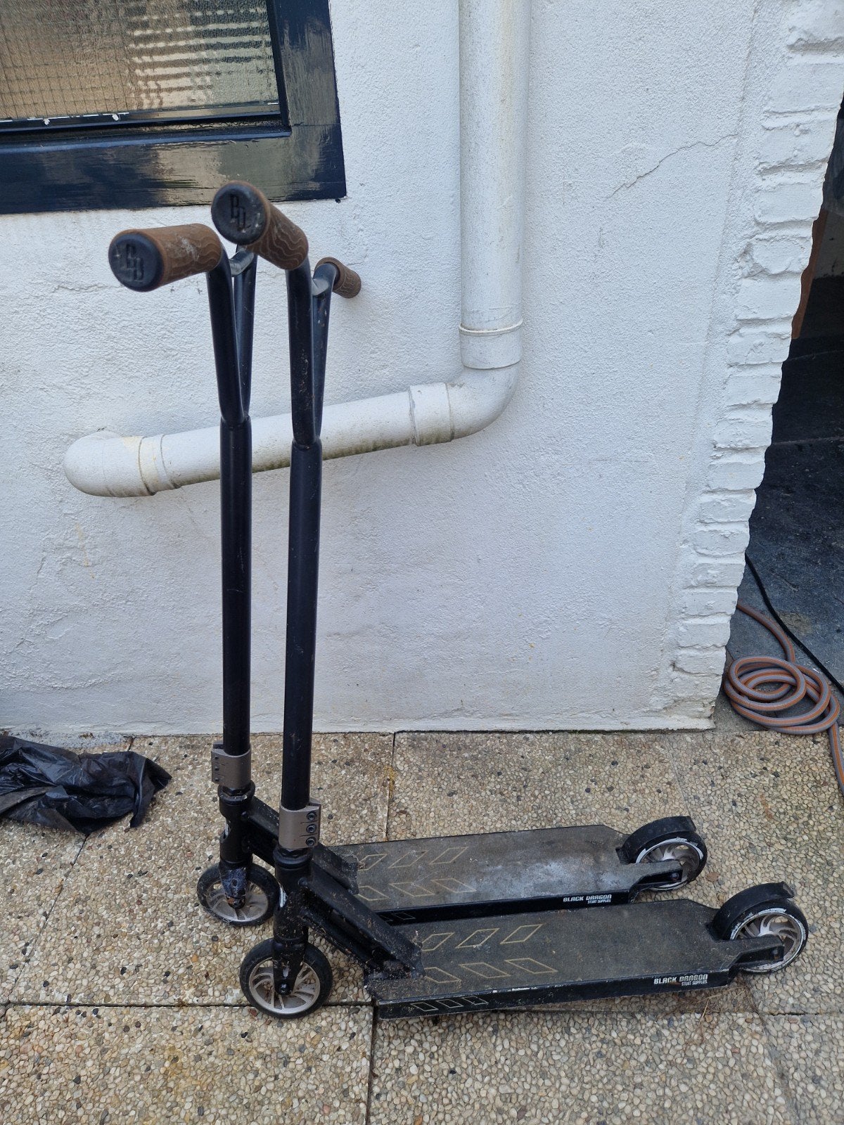 Black dragon stunt supplies steps, Ophalen, Zo goed als nieuw, Gewone step