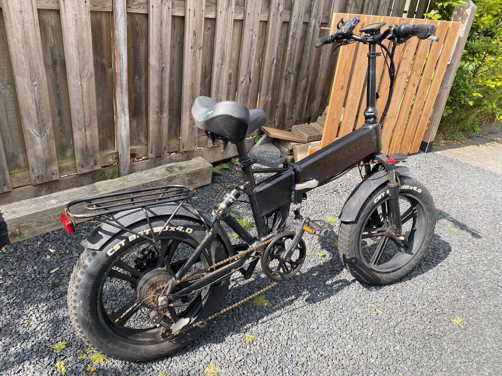 ESmaster fatbike, 20 inch of meer, Gebruikt, Totaal opvouwbaar, Ophalen