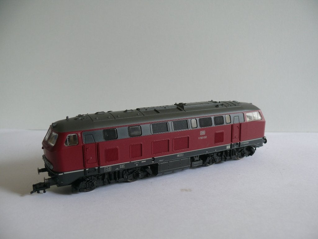 Fleischmann diesellok V 160 032 digitaal/sound, Gebruikt, Fleischmann, Ophalen of Verzenden, Gelijkstroom