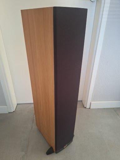 Mooie Klipsch luidsprekers en subwoofer, Gebruikt, 60 tot 120 watt, Center speaker, Ophalen