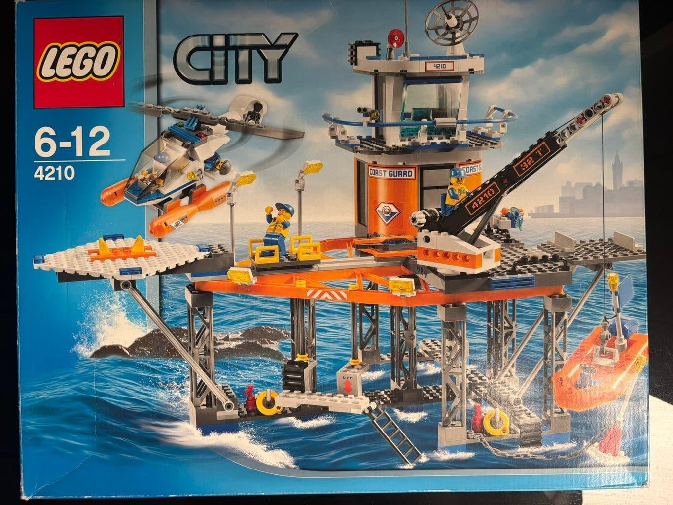 Lego city nr 4210 / Nieuw / Reddingsplatform vd Kustwacht, Kinderen en Baby's, Speelgoed | Duplo en Lego, City, Lego, Nieuw, Ophalen of Verzenden