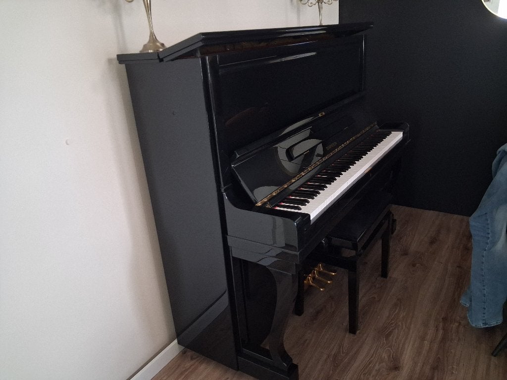 Piano Diapasson, Muziek en Instrumenten, Piano's, Ophalen, Gebruikt, Zwart, Piano