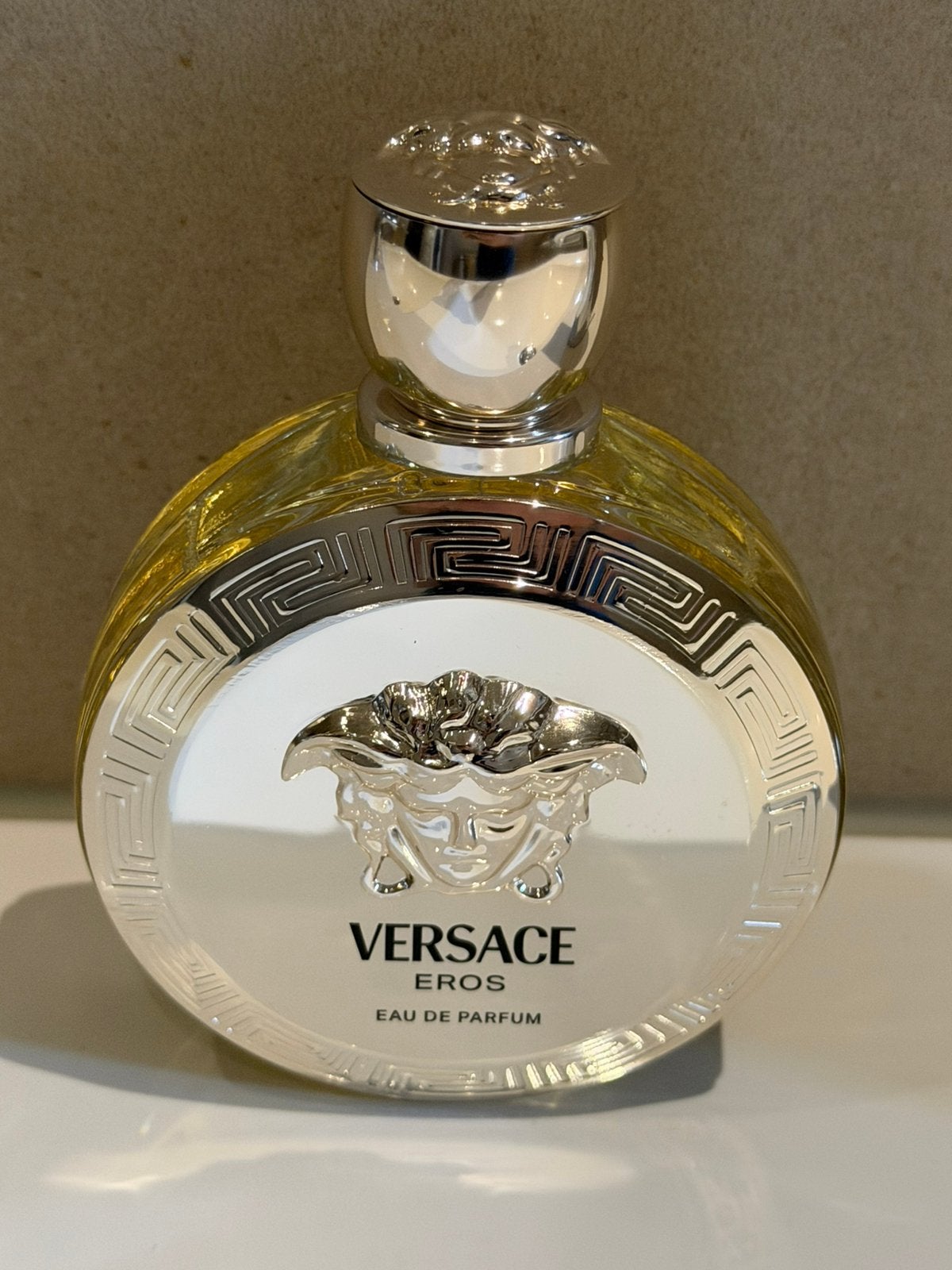 Versace Eros Pour Femme eau de parfum 100ml, Ophalen of Verzenden, Zo goed als nieuw