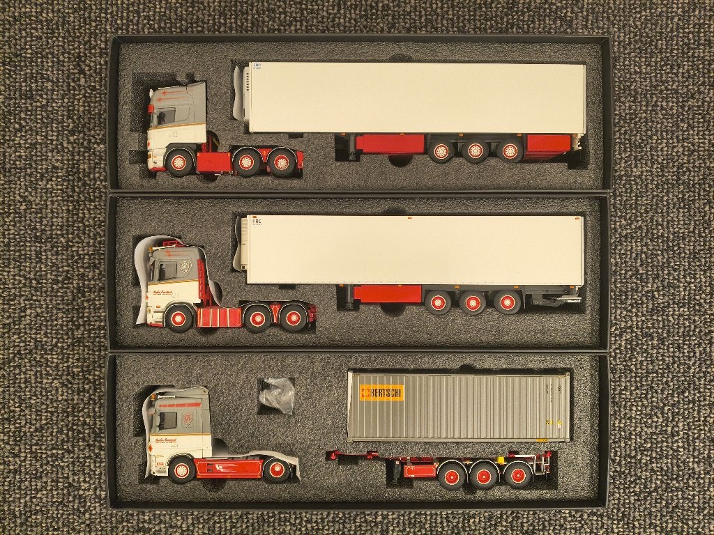 WSI 01-4105, 01-4106 en 01-4107 (set) - De Kraker, Ophalen of Verzenden, Nieuw, Bus of Vrachtwagen, Wsi