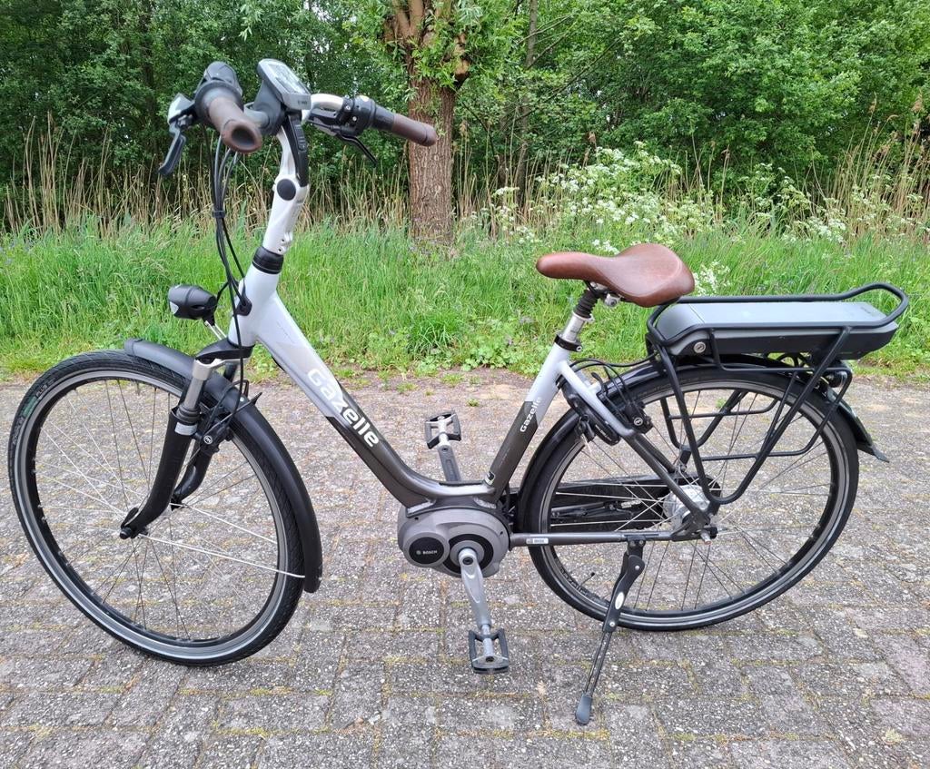 Nette elektrische Gazelle damesfiets, Bosch middenmotor ✅️, Ophalen, 47 tot 50 cm, Versnellingen, Zo goed als nieuw