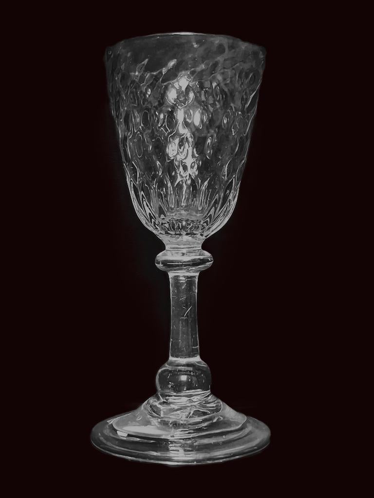 Luik of Namen Wijnglas c1720, Antiek en Kunst, Ophalen of Verzenden