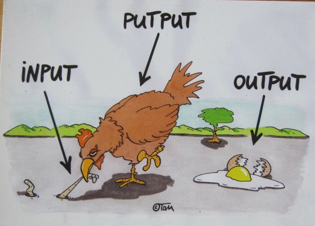 Input - output kaart met haan - nieuw, Ophalen of Verzenden, 1980 tot heden, Ongelopen, Overige thema's