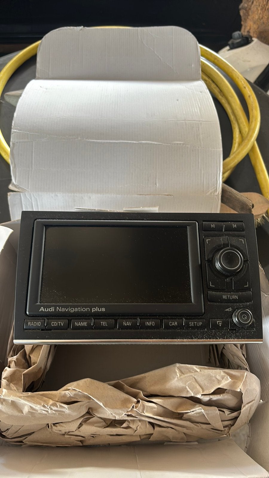Originele Audi Navigation Plus RNS-E – 8E0 035 192 Q, Ophalen, Zo goed als nieuw