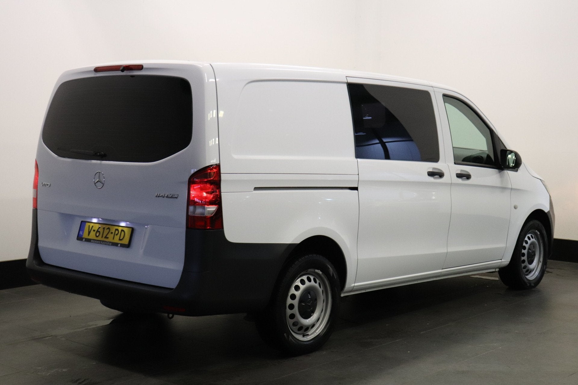 Mercedes-Benz Vito 114 CDI Lang Automaat EURO 6 - Airco - Cr, Automaat, Gebruikt, 4 cilinders, Wit