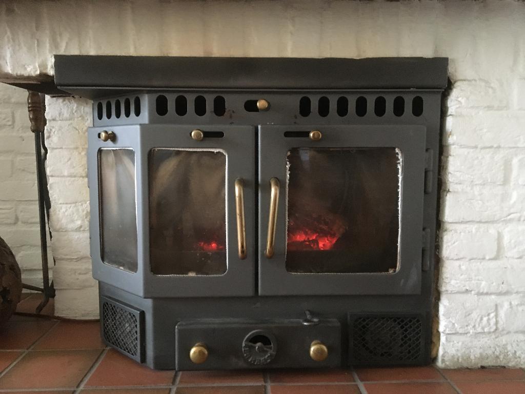 Barbas inzethaard, Huis en Inrichting, Ophalen, Gebruikt, Inbouwhaard, Houthaard