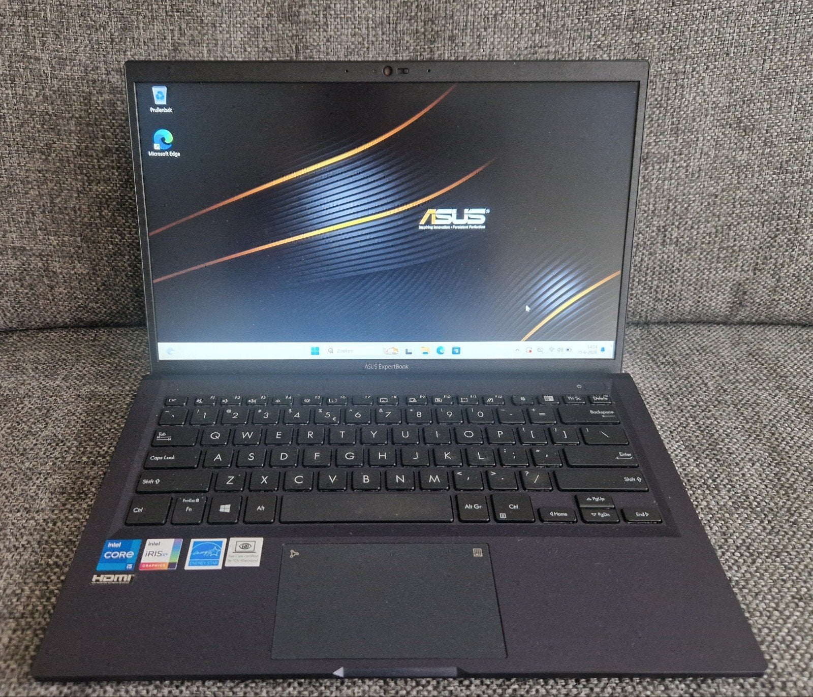 Asus ExpertBook i5 13 inch 11th Opslag 256 GB SSD, Computers en Software, Windows Laptops, 2 tot 3 Ghz, Qwerty, Asus ExpertBook