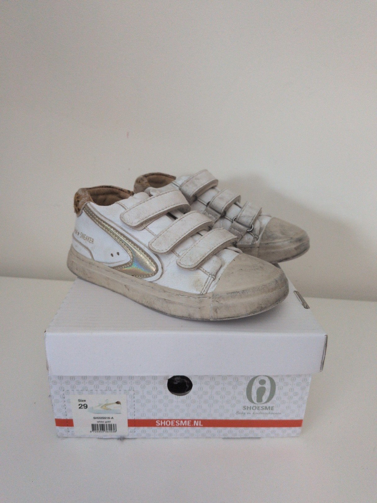 Witte Shoesme maat 29, Kinderen en Baby's, Babykleding | Schoentjes en Sokjes, Meisje, Ophalen of Verzenden, Shoesme, Gebruikt