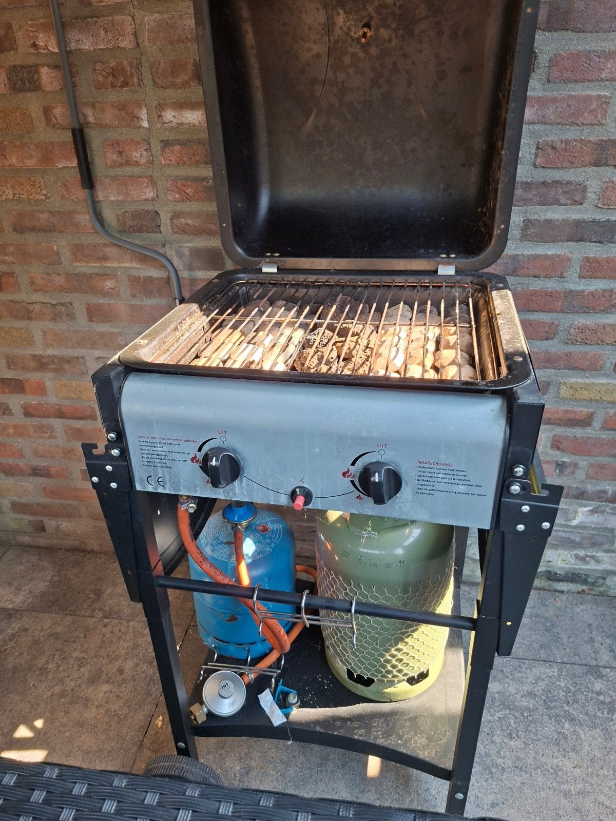 Mooie BBQ, Ophalen, Gebruikt
