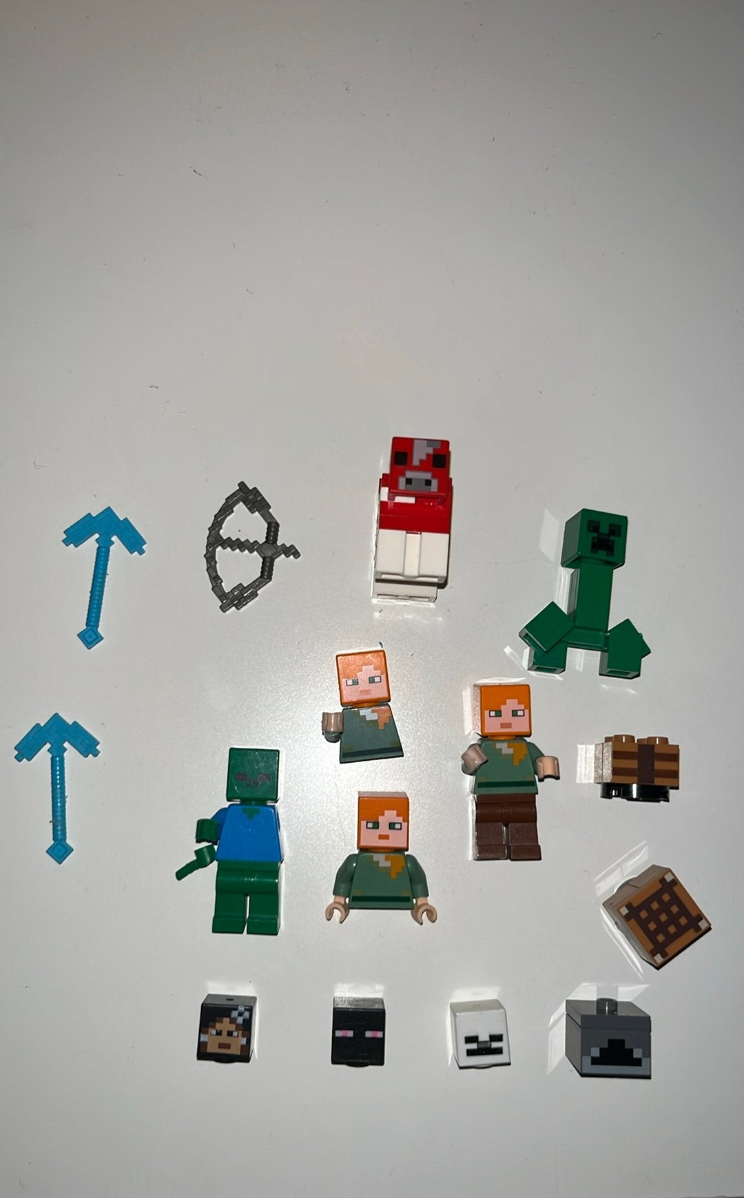 Losse LEGO Minecraft poppetjes en onderdelen, Gebruikt, Minecraft, Lego, Ophalen of Verzenden