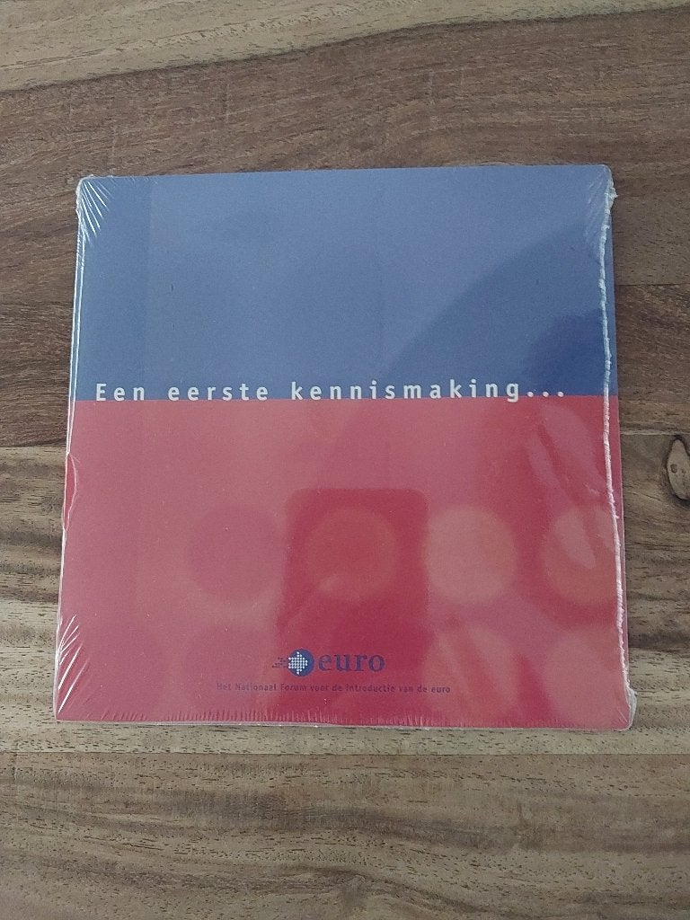 Eerste kenningsmakingsset Euro. Nog in originele verpakking, Postzegels en Munten, Verzenden, Koningin Beatrix, Euro's, Setje