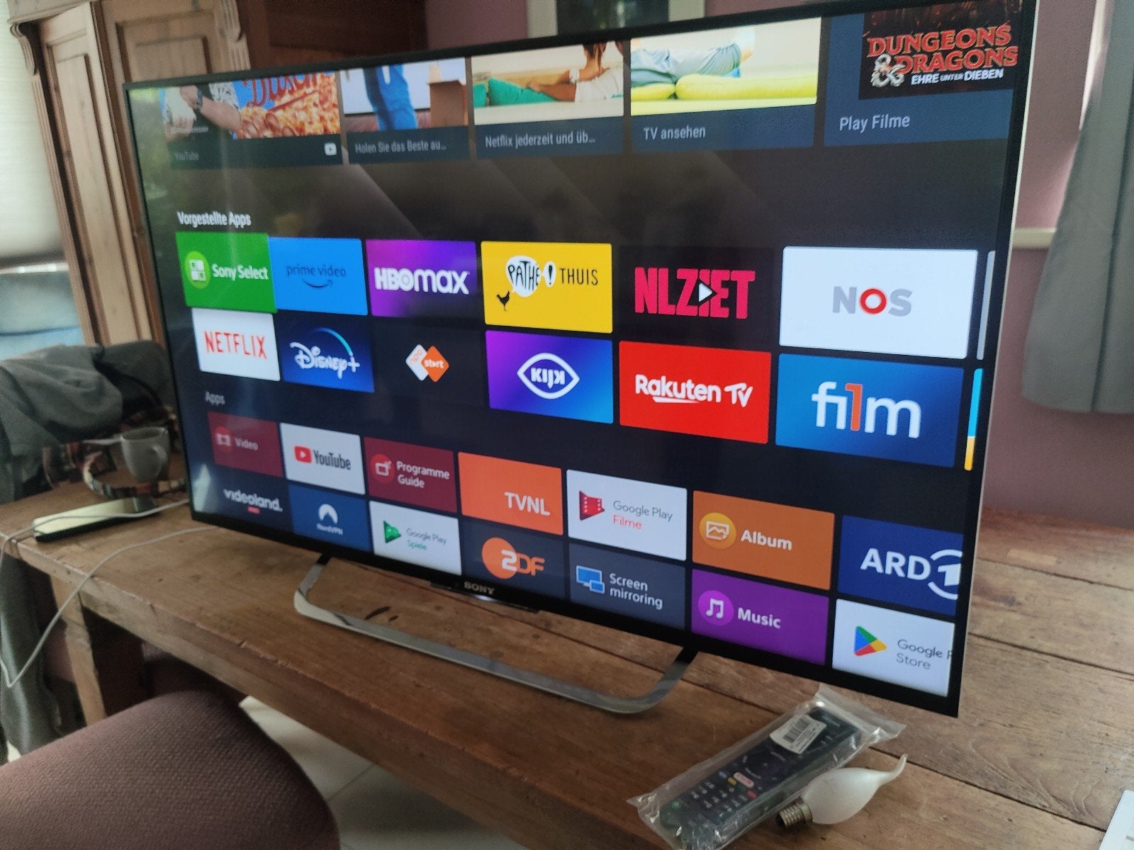 43 inch Sony bravia 4k Android smart tv, Ophalen, 50 Hz, 4k (UHD), Smart TV