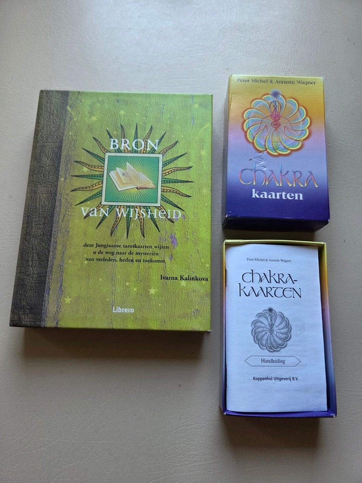Tarot & Chakra Kaarten Set met Boek, Boeken, Ophalen of Verzenden