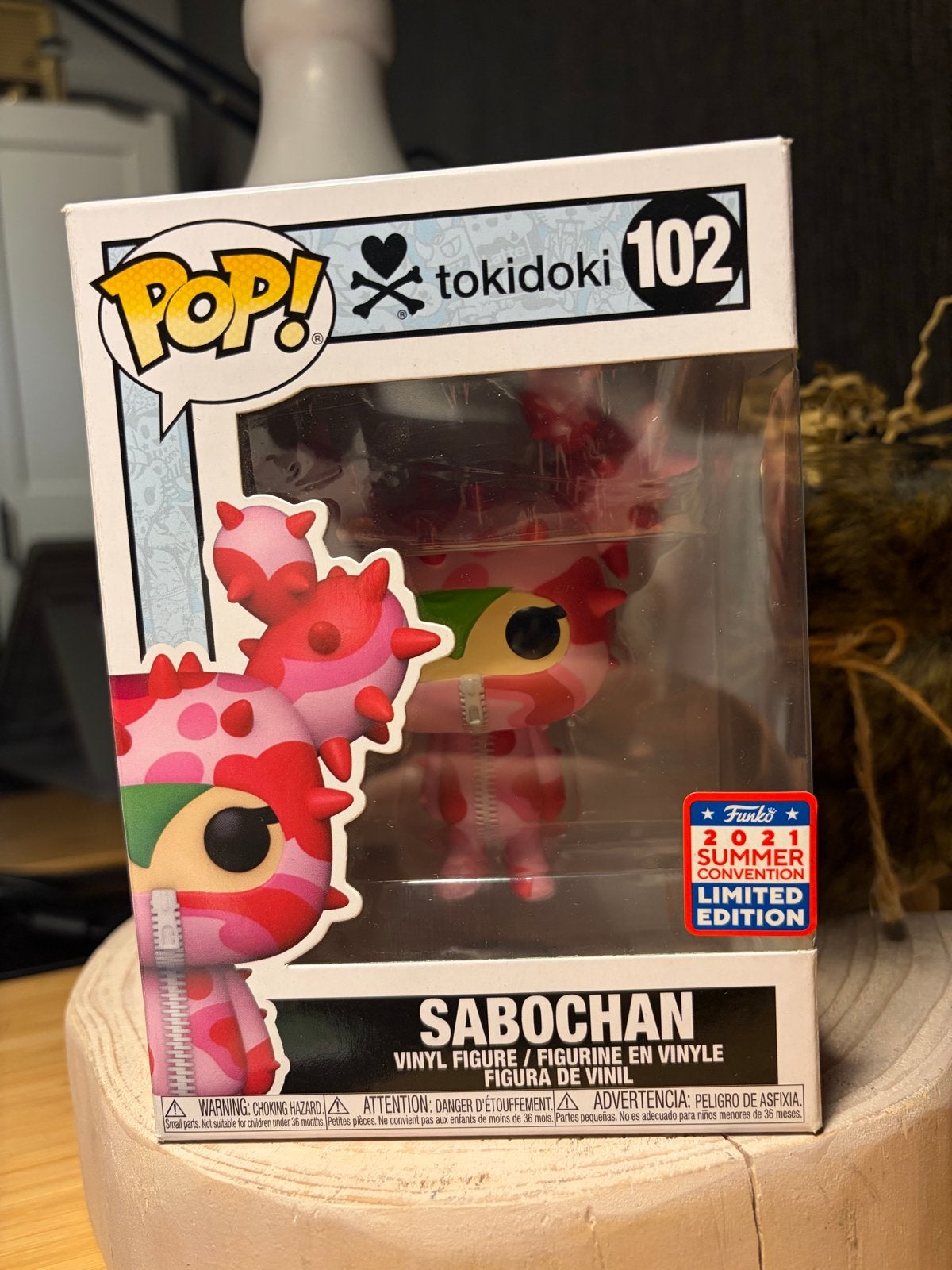 Funko Pop! Tokidoki Sabochan 102 Summer Convention 2021, Ophalen of Verzenden, Nieuw