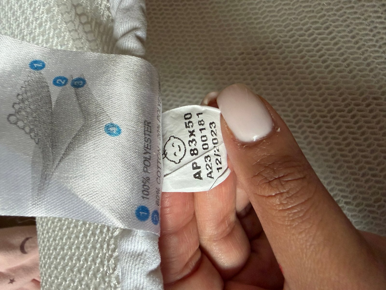 Aerosleep matrasbeschermer + hoeslaken voor coo sleeper, Kinderen en Baby's, Ophalen, Jongetje of Meisje, Matrasbeschermer, Wit