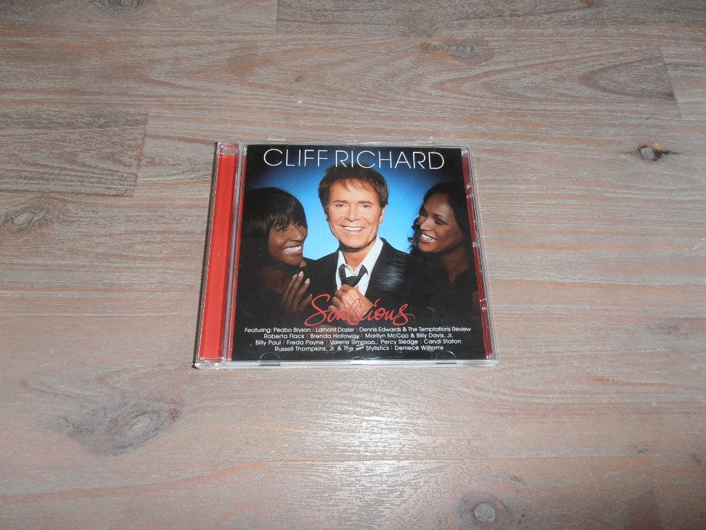 Cliff Richard - Soulicious CD, Overige genres, Ophalen of Verzenden, Zo goed als nieuw, Album